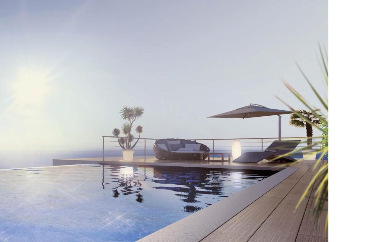 Monaco View, Pool, Garage, 100 M2 Terrace Apartman Beausoleil Kültér fotó