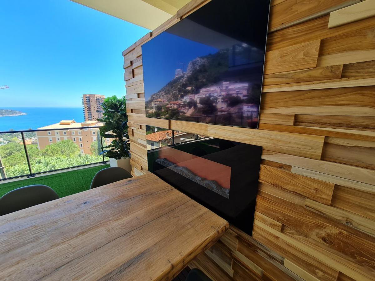 Monaco View, Pool, Garage, 100 M2 Terrace Apartman Beausoleil Kültér fotó