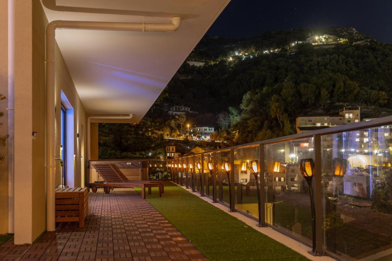 Monaco View, Pool, Garage, 100 M2 Terrace Apartman Beausoleil Kültér fotó