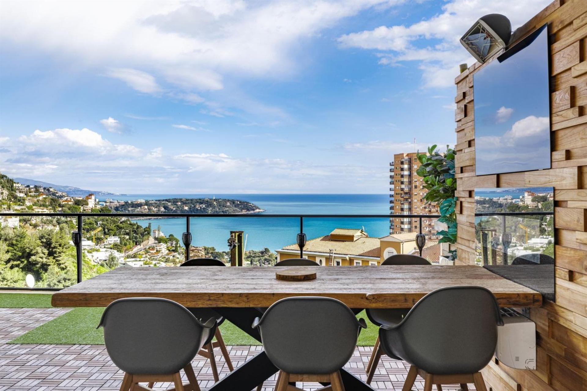 Monaco View, Pool, Garage, 100 M2 Terrace Apartman Beausoleil Kültér fotó